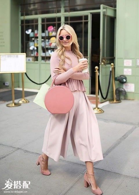 2018春季穿粉色，穿出甜而不腻的高级感！